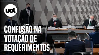 Senadores votam 29 requerimentos de quebra de sigilo na CPI da Covid