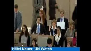 Truth Told at the UN: Why Richard Falk's Title is a Lie