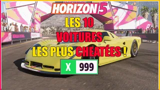 Forza Horizon 5 : TOP 10 FASTESTS CARS OF FH5