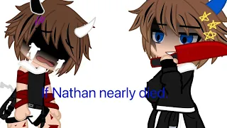 If Nathan nearly died.||Tw:Abuse.||Axel x Nathan||