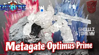 Yes, I Transformed Him! Metagate M-01T Legends Clear Huge Fire. (AKA Optimus Prime) Bumblebee Movie