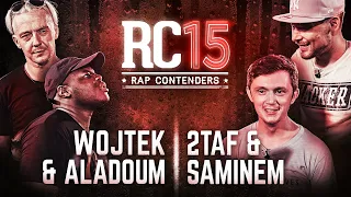 Rap Contenders 15 : Wojtek & Aladoum vs 2Taf & Saminem