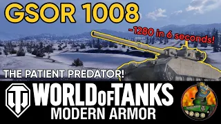 GSOR 1008 II The Patient Predator! II Tank Review & Gameplay II WoT Console Allegiance Season