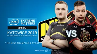 Na`Vi vs ENCE - IEM Season XIII - Katowice Major 2019 - map2 - de_dust2 [tafa & sl4m]