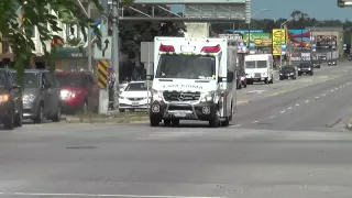 ambulance sirène hurlante après accident !