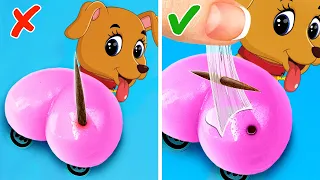 Extreme Makeover By Dog! 🐕 *Beauty Hacks For Rich and Poor Pet Owners*