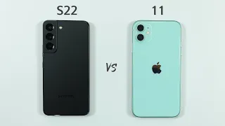 Samsung S22 vs iPhone 11 Speed Test & Camera Comparison