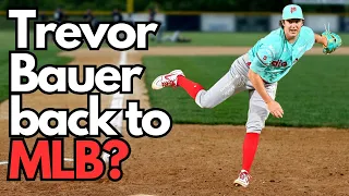 Will Trevor Bauer head back to MLB soon? #mlb #baseball #trevorbauer