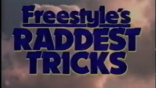 BMX Plus! // Freestyle's Raddest Tricks // 1985