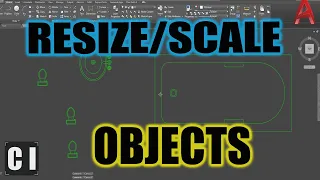 AutoCAD How to Scale & Resize an Object - 4 Easy Tips! | 2 Minute Tuesday