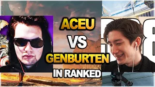 Aceu team vs Genburten team in predator lobby  !! | STREAMERS GAME ( apex legends )