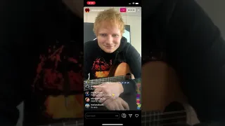 Ed Sheeran Instagram Live - September 15, 2021