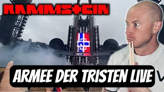 Drummer Reacts To - RAMMSTEIN ARMEE DER TRISTEN LIVE FIRST TIME HEARING