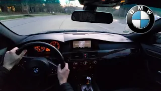 2008 BMW E60 550i M-Performance - POV Evening Cruise