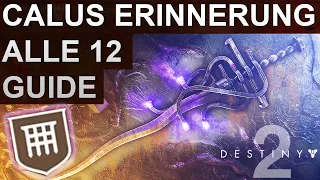 Destiny 2 Alle Unterdrückten Erinnerungen Guide Dualität Dungeon (Deutsch/German)