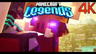 MINECRAFT LEGENDS Full Movie All Cinematics 4K (#MinecraftLegends All Cutscenes Movie)