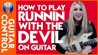 How to Play Runnin with the Devil on Guitar - Eddie Van Halen Lesson