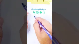 Divisão 438÷3