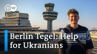 This is What Berlin Tegel Airport Looks Like Now as an Arrival Center for Ukrainian Refugees