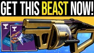 Destiny 2 | This Weapon is MONSTROUS & EASY to Get! - Wendigo GL3, Huge Damage & Fast Quest Farm!