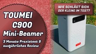 TOUMEI C900 Mini-Beamer / Smart Projektor: Drei Monate Praxistest und ausgiebiges Review (Re-Upload)