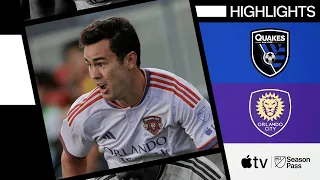 San Jose Earthquakes vs. Orlando City | Full Match Highlights | May 18, 2024