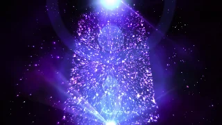 4K Glowing Pillar in Space - Purple Motion Background #AAVFX Live Wallpaper