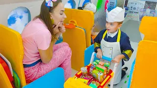 Défi avion et hôtel pour enfants avec Vlad et Niki