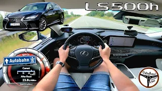 2023 Lexus LS500h | V-MAX, 100-200, 200-250 km/h. Próba autostradowa i prezentacja. AUTOBAHN.