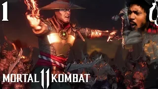 THIS STORY MODE IS STARTING OFF INSANE | Mortal Kombat 11 #1