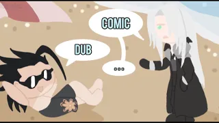 Sephiroth catches Zack “on vacation” // FFVII comic dub