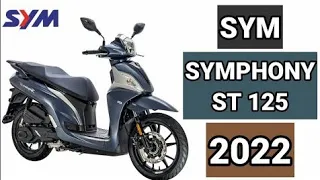 NEW SYM SYMPHONY ST 125 PREVIEW DESIGN AND FEATURES 2022