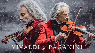 Vivaldi vs Paganini: 13 Best Pieces of Classic Music Violin (Live No ADS)