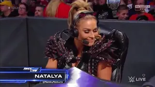 WWE SDLIVE Charlotte Flair Vs Ruby Riod ( The Riod Squad Attack Charlotte And Naomi Save Charlotte )