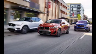 BMW X2 vs Jaguar E-Pace vs Volvo XC40