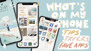 What's on my iPhone 11, iOS 14 Organization Tips, & My Favourite Apps! ✨📱