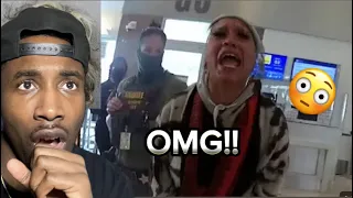 Drunk Woman Has An Extreme MeltDown At Airport For Missing Her Spirit Flight