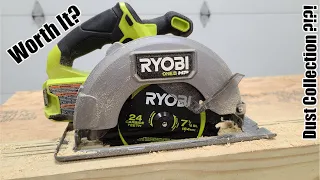 New RYOBI 18V ONE+ HP Brushless 7-1/4"  Circular Saw Review Model PBLCS300B