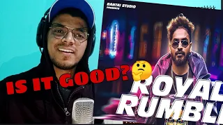 EMIWAY - ROYAL RUMBLE(OFFICIAL MUSIC VIDEO) | PROD. BY BKAY | REACTION/BREAKDOWN | DEE - CODER