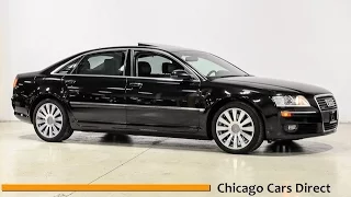 Chicago Cars Direct Reviews Presents a 2007 Audi A8 L 4.2L LWB - N024949