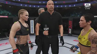 Gameplay UFC 4 | Valentina Shevchenko vs. Jessica Andrade | Full Fight & Highlights - Apr. 24