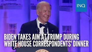 Biden takes aim at Trump during White House Correspondents' dinner