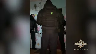 В Калининграде полицейские взяли штурмом квартиру наркосбытчиков