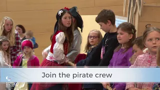 Pirate School at The National Maritime Museum Cornwall in Falmouth