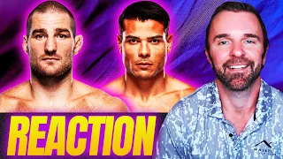 Sean Strickland vs. Paulo Costa 😲 UFC 302 REACTION