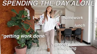 spending the day ALONE & getting sh!t done | VLOGMAS day 13