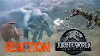 Jurassic World: Fallen Kingdom - Suchomimus Trailer Teaser #4 - Reaction