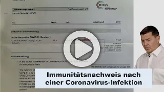 Coronavirus - Immunität nach einer Infektion - Coronavirus-Antikörpertest und zelluläre Immunität