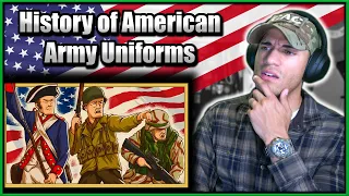 The Evolution of US Army Uniforms - Marine reacts