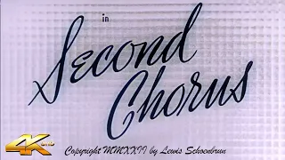 SECOND CHORUS (1940) Trailer I 4K UHD - Colorized